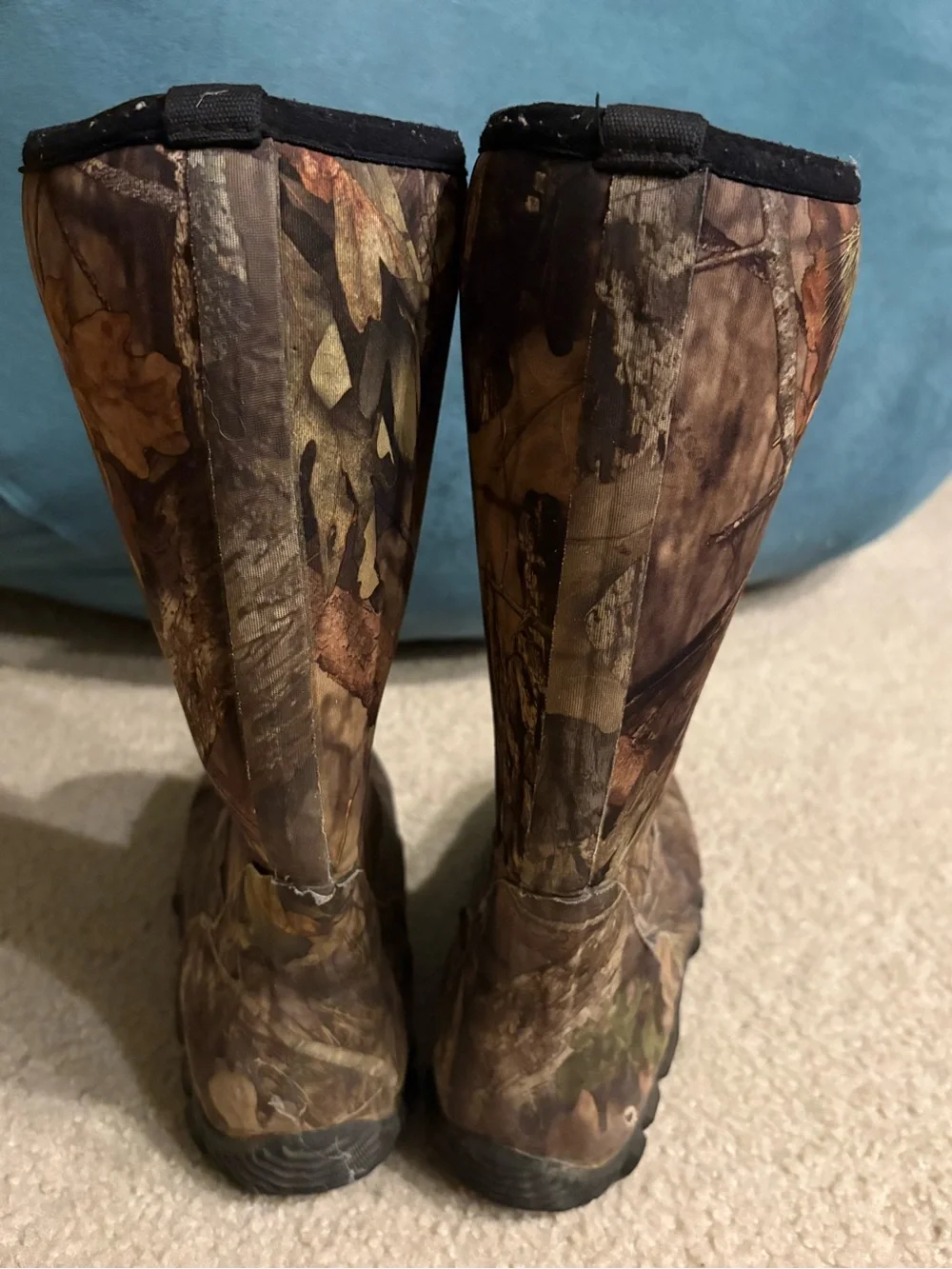 Women or Men’s Camo Hunting Boots - Brown/Green